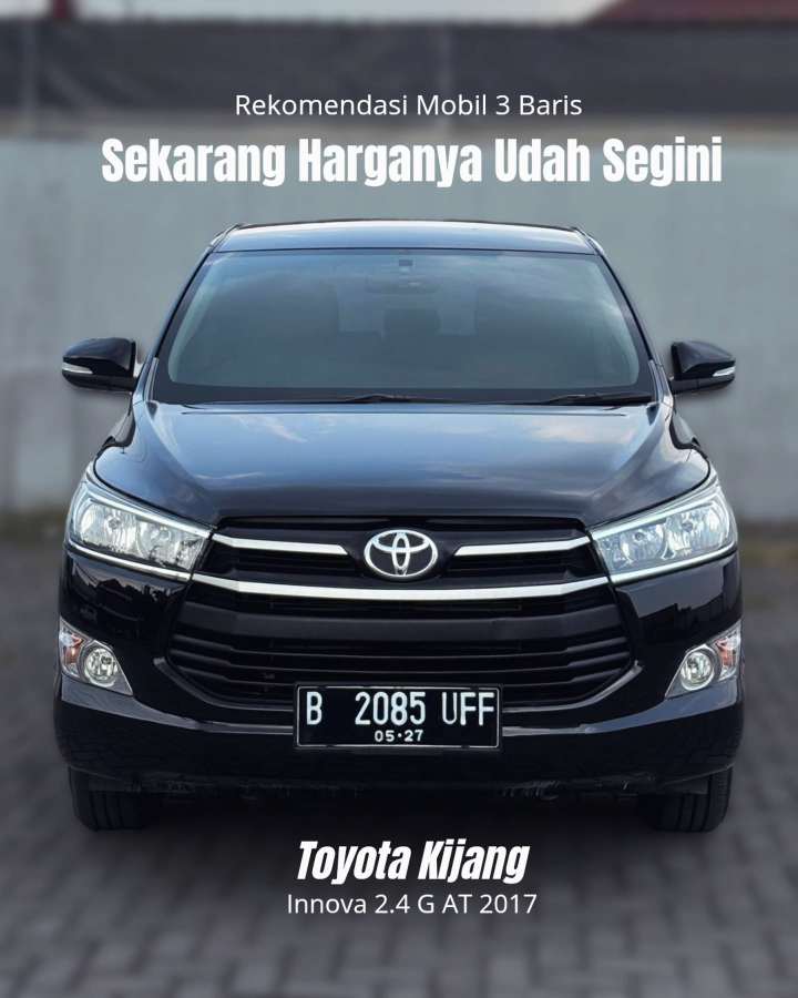Toyota Kijang Innova 2.4 G AT 2017